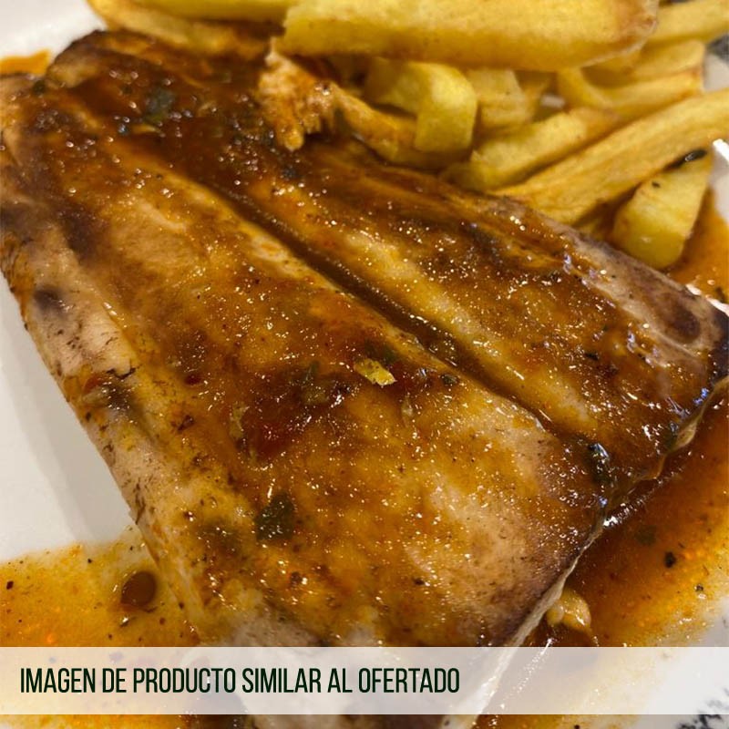 Lecha A La Vizcaína con Puré de Patata