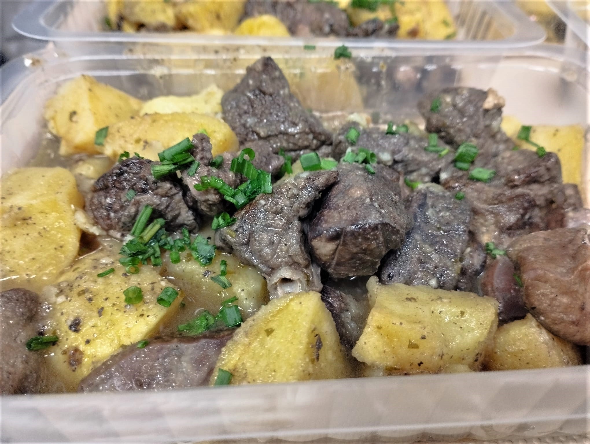 Asadura en Ajo Cabañil con Patatas