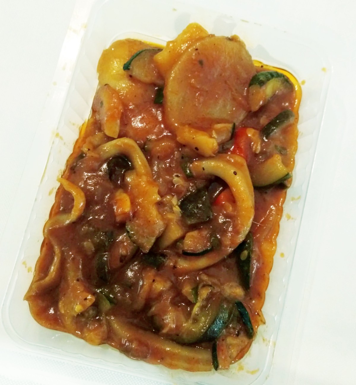 Calamares con Pisto