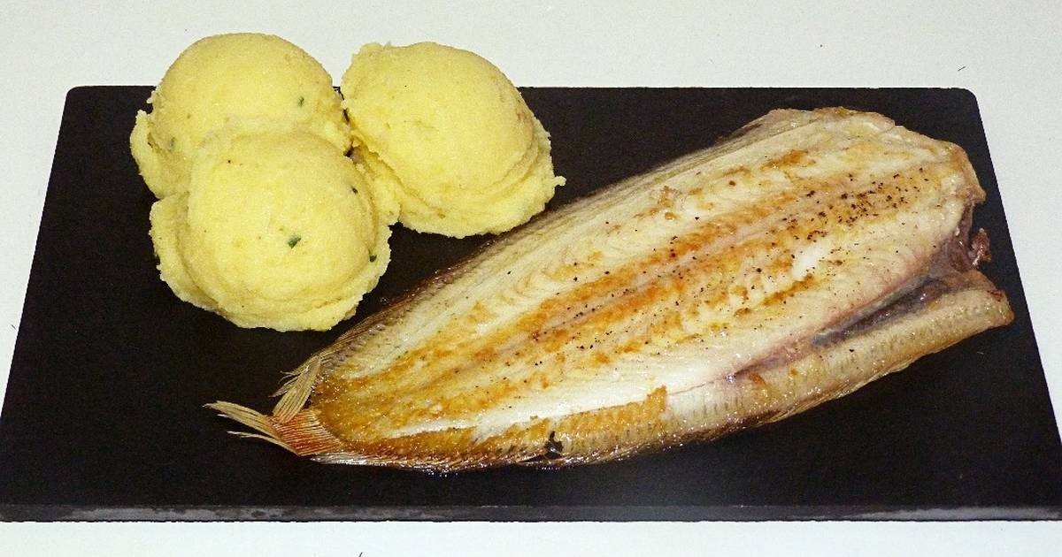 Lenguado a la plancha con arroz salteado