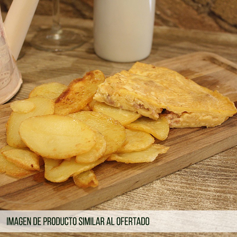 Tortilla a la Francesa con Ensalada