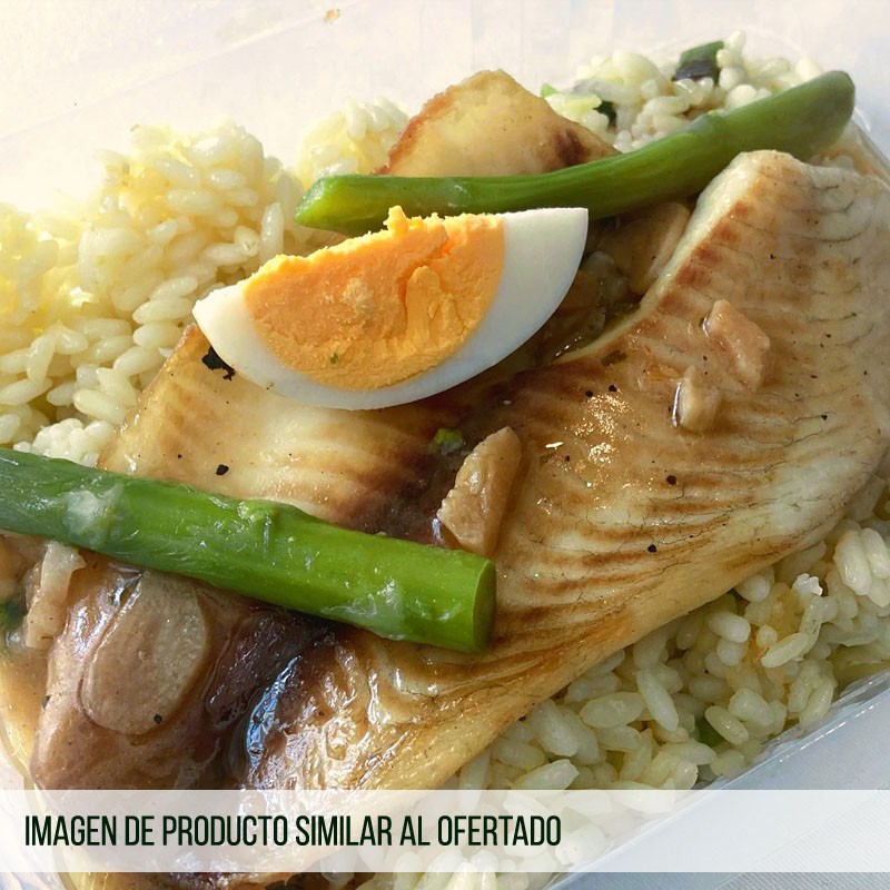 Merluza a la Vasca con Puré de Patatas