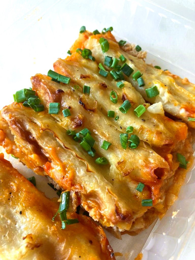 Canelones Rossini Gratinados