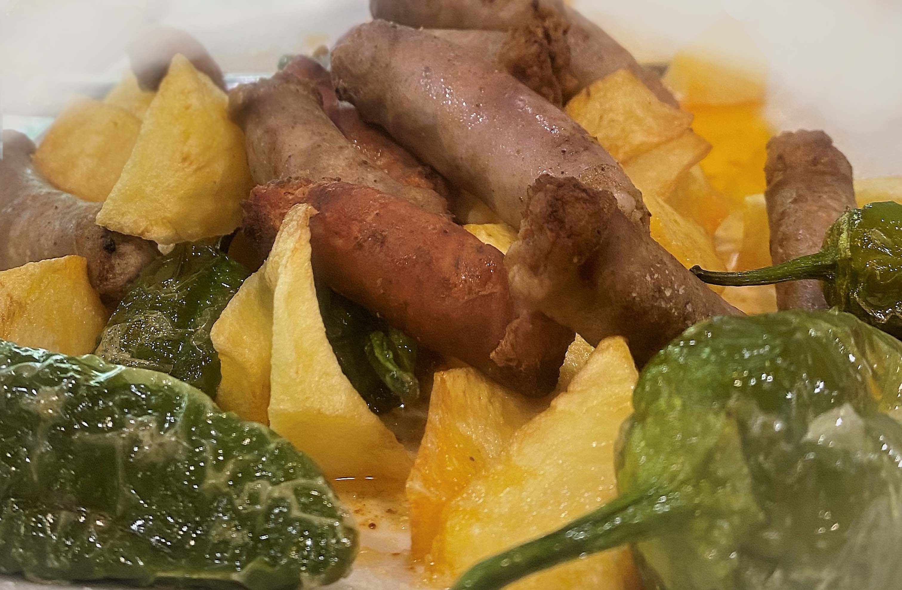 Frito de Patata y Longaniza