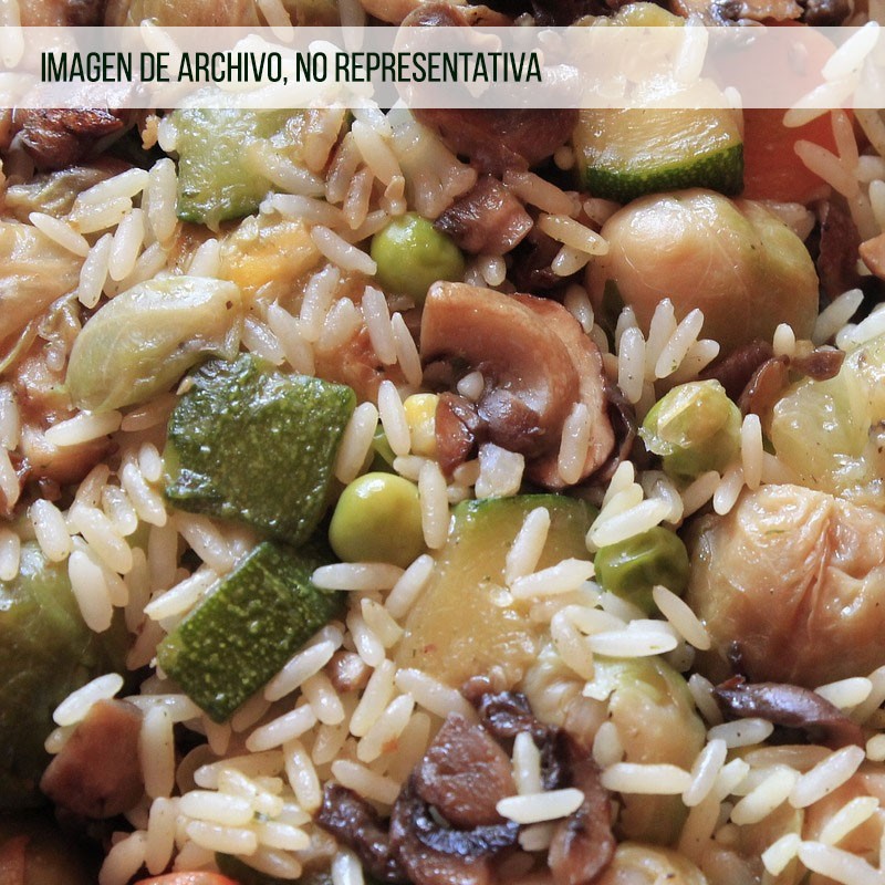 Arroz con Verdura y Soja