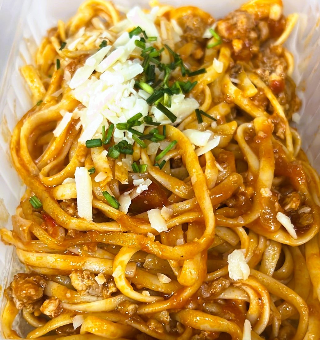 Tallarines a la Boloñesa