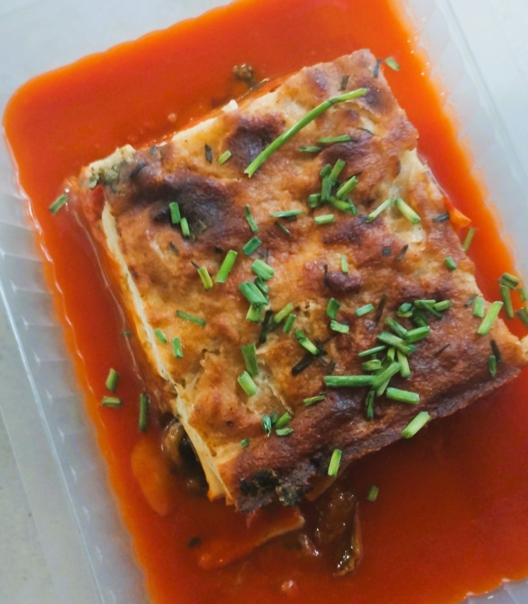 Lasaña Casera de Carne c