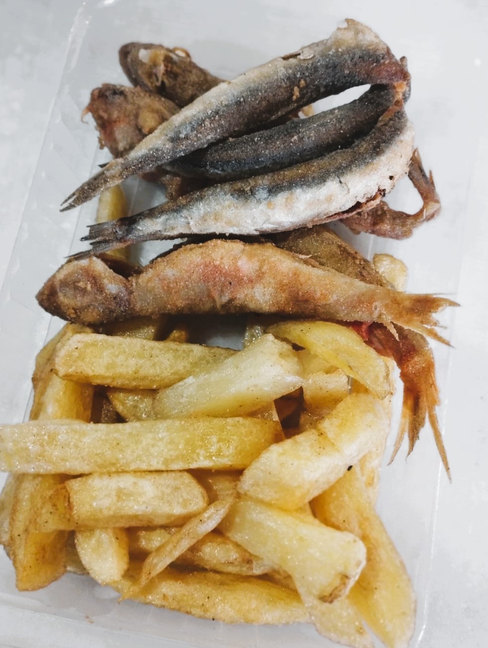 Fritura de Pescado con Pimientos