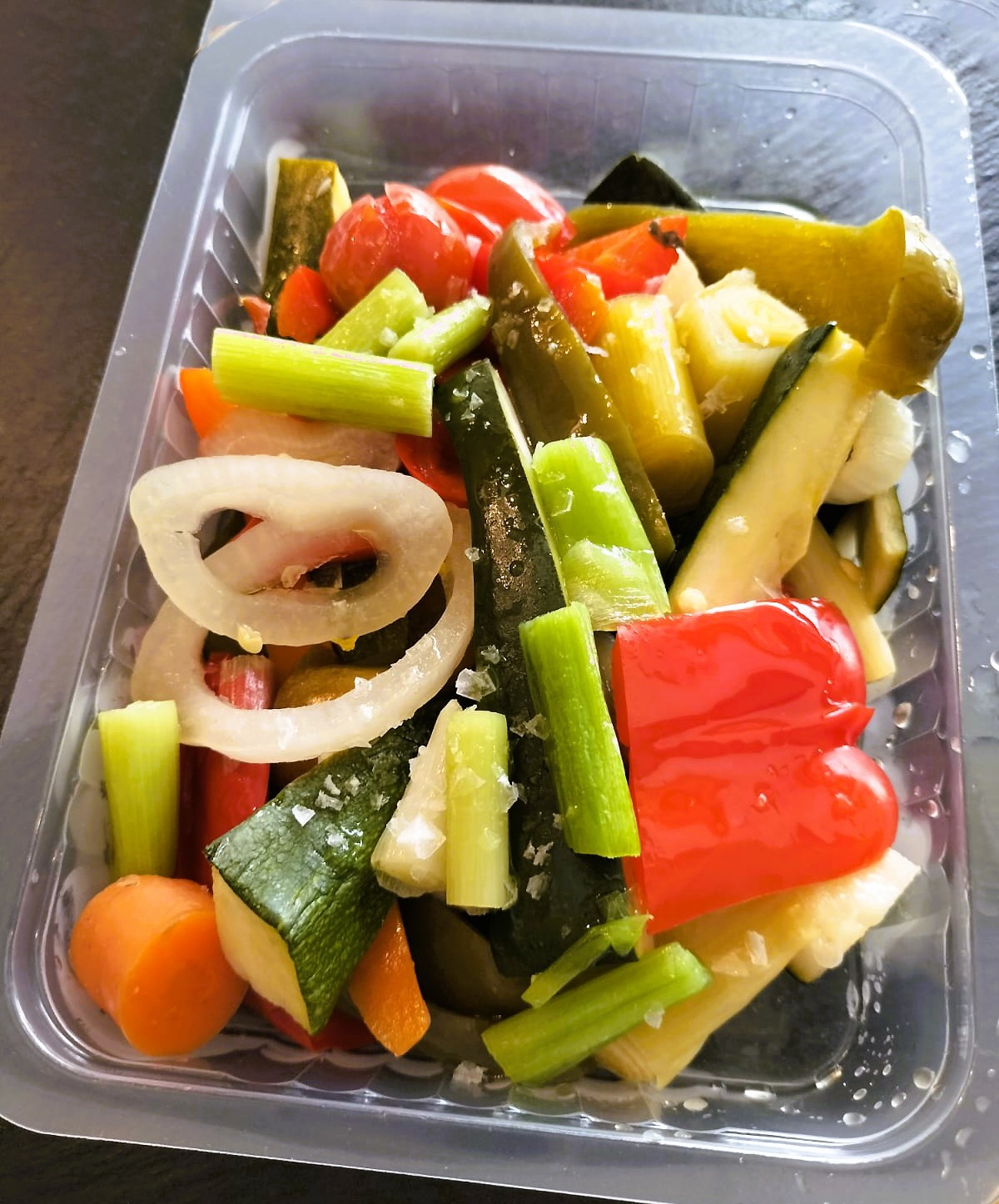 Panaché de Verduras Salteado con Jamón
