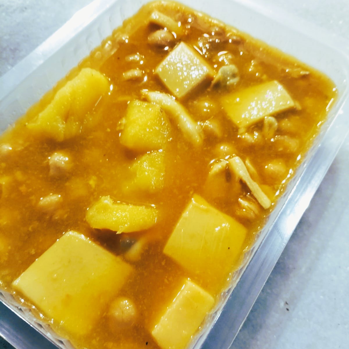 Papas con Sepia