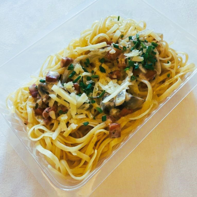 Tallarines a la Carbonara