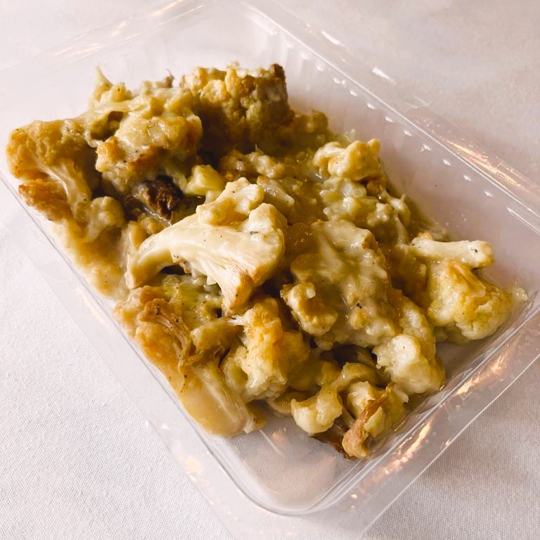 Coliflor Gratinada con Bacon c