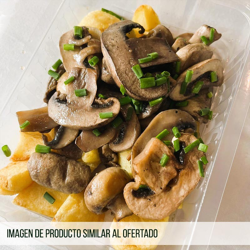 Mix de Setas al Ajillo con Patatas