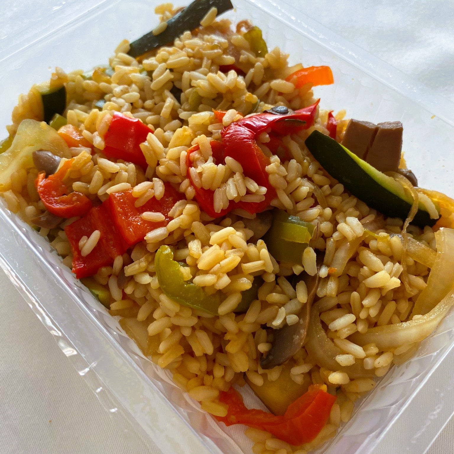 Arroz Salteado con Verduras