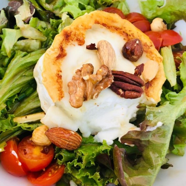 Ensalada de Rulo de Cabra