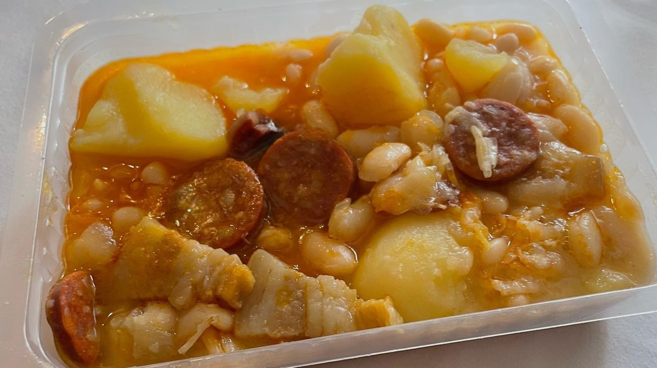 Alubias con Chorizo