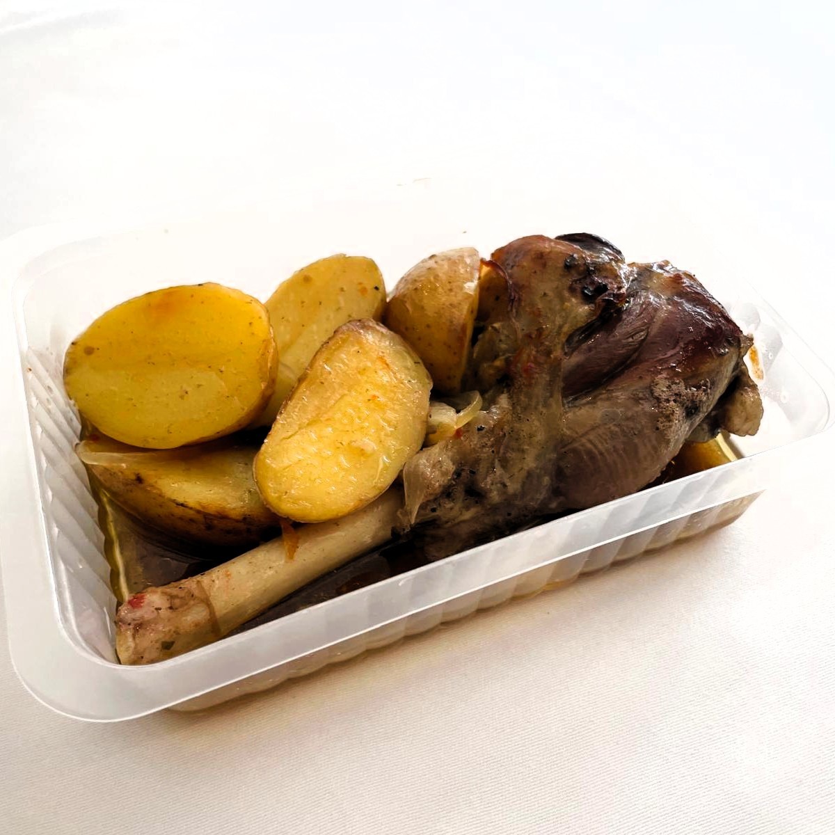 Asado de Cordero con Patatas