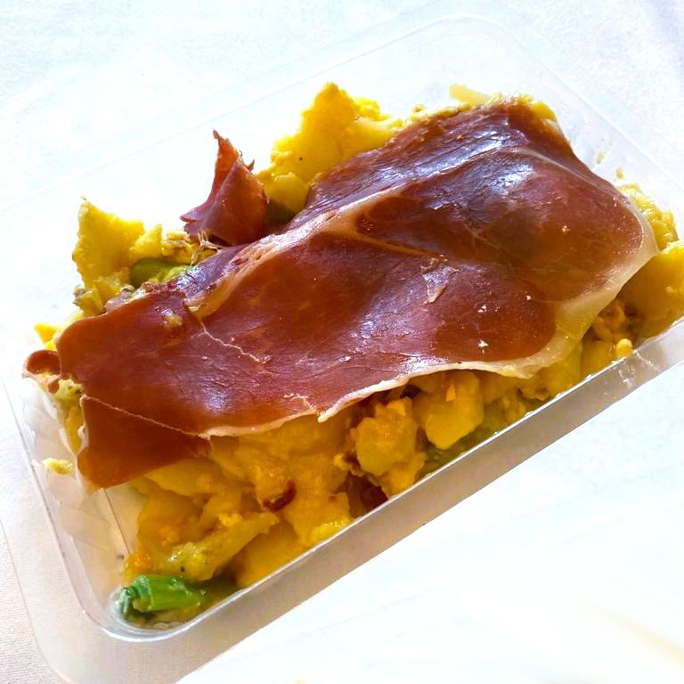 Huevos Rotos con Jamón c