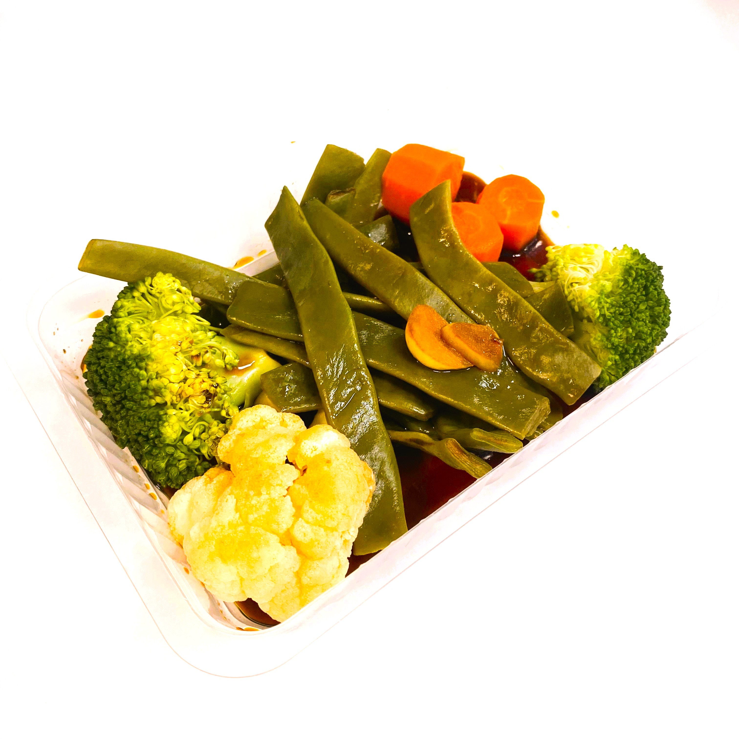 Panaché de Verduras Salteado con Jamón