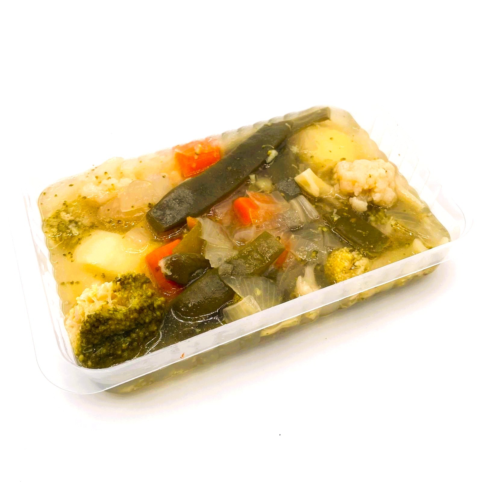 Hervido de Judías, Patatas, Zanahoria y Cebolla