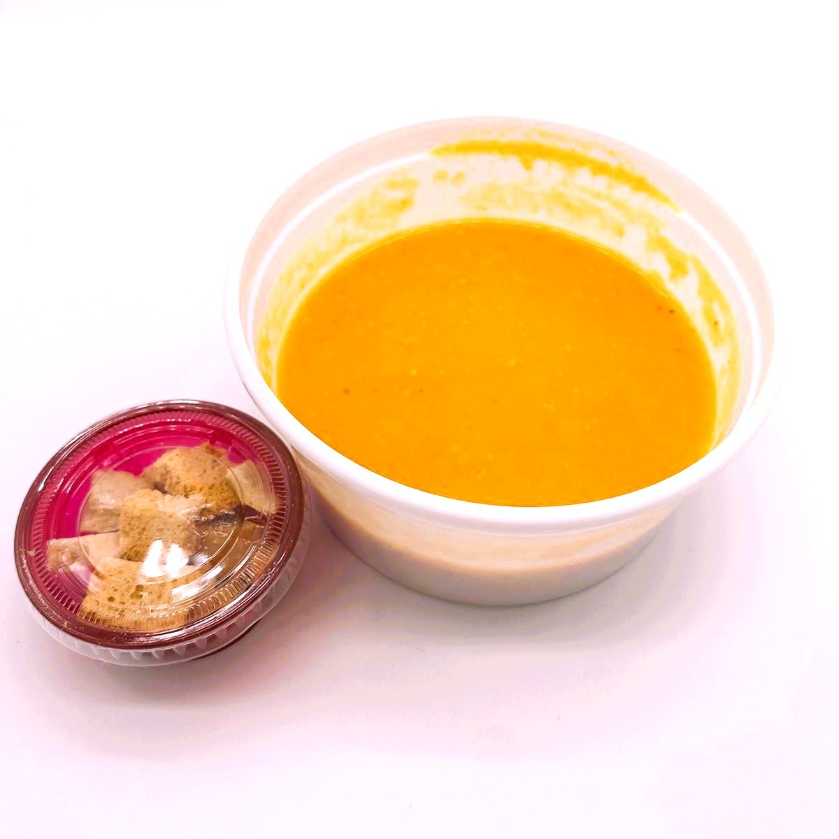 Crema de Calabaza con Jengibre y Anacardo