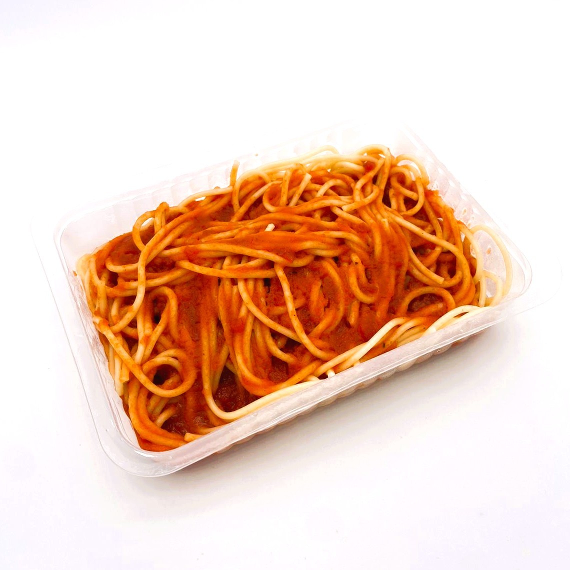 Espaguetis con Salsa de Tomate y Chorizo