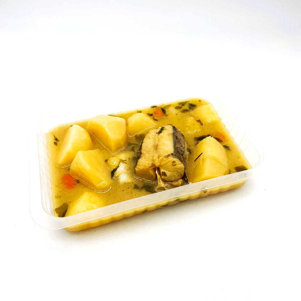 Pescadilla en Salsa Verde con Patatas