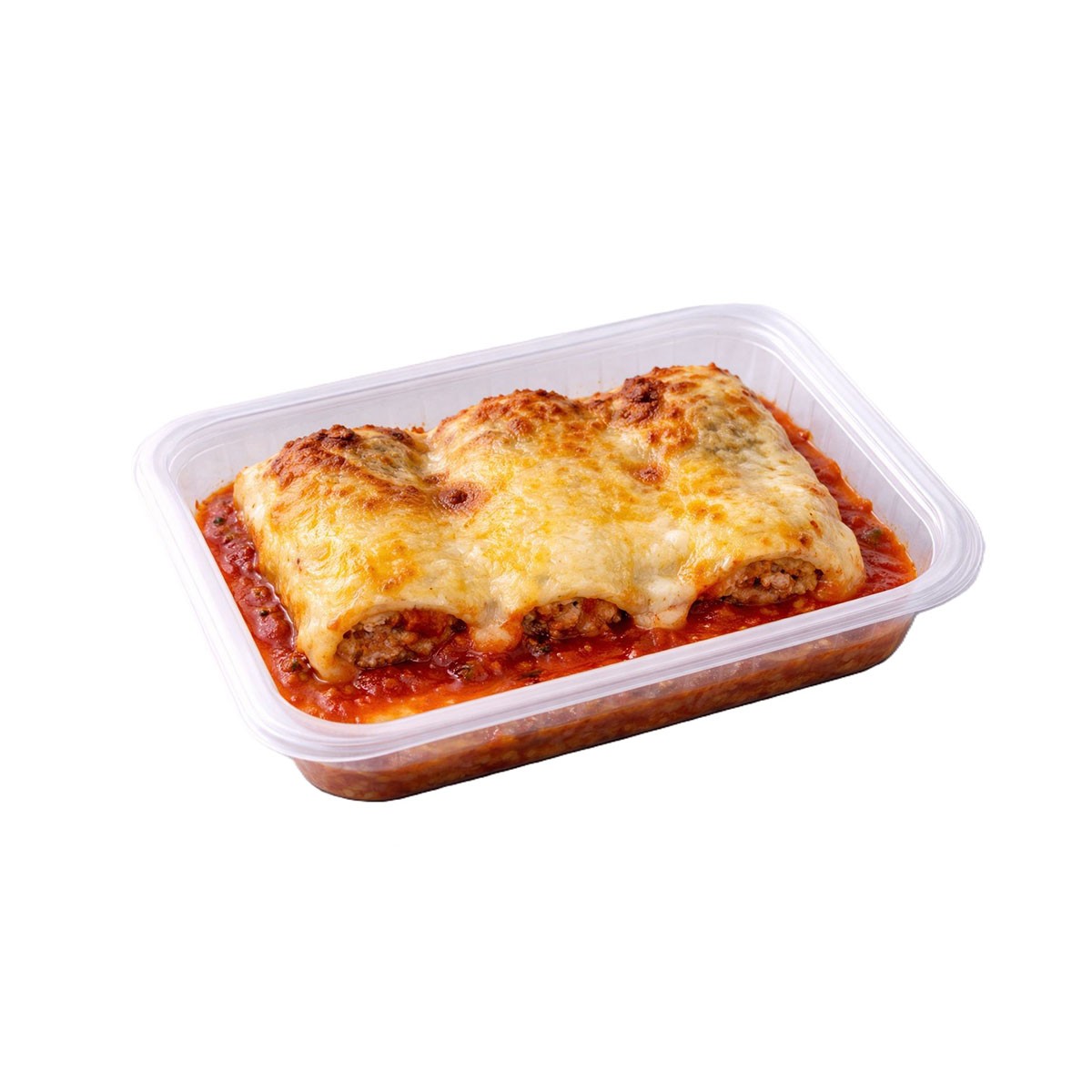 Canelones de Carne Gratinados