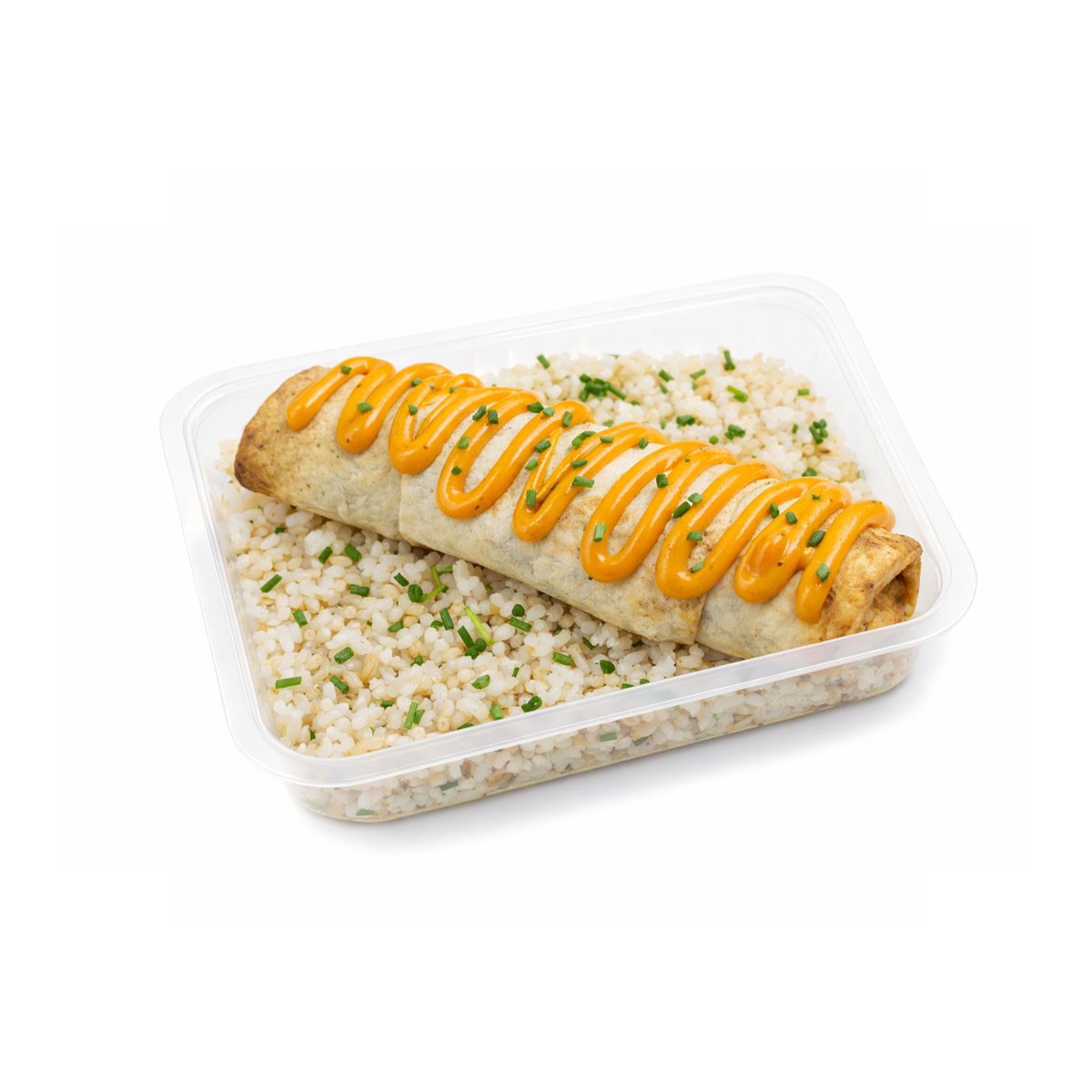 Burrito de Carne con Arroz Salteado