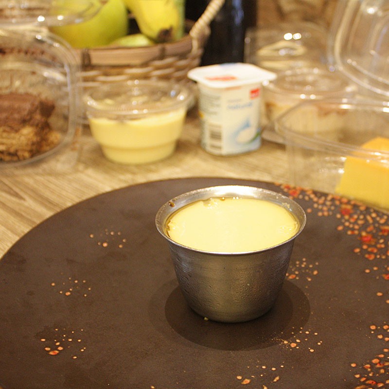 Flan de vainilla