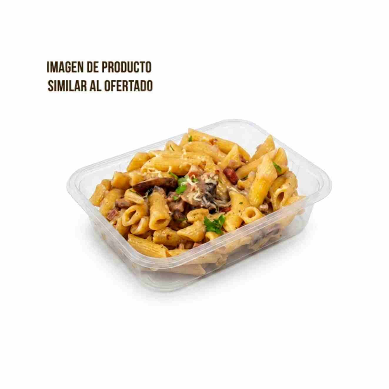 Macarrones con Salsa de Champiñones c