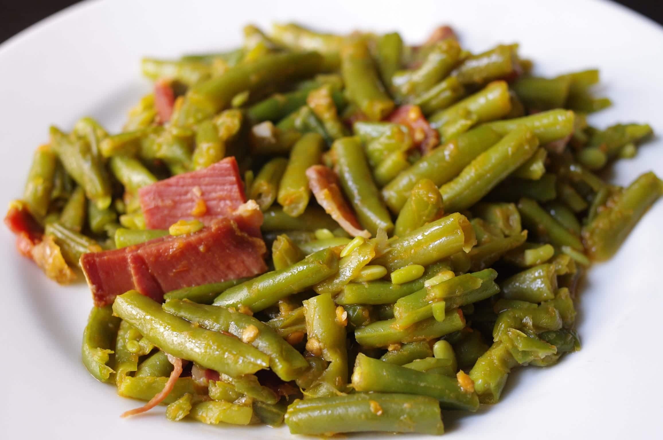 Judías Verdes con Jamón c