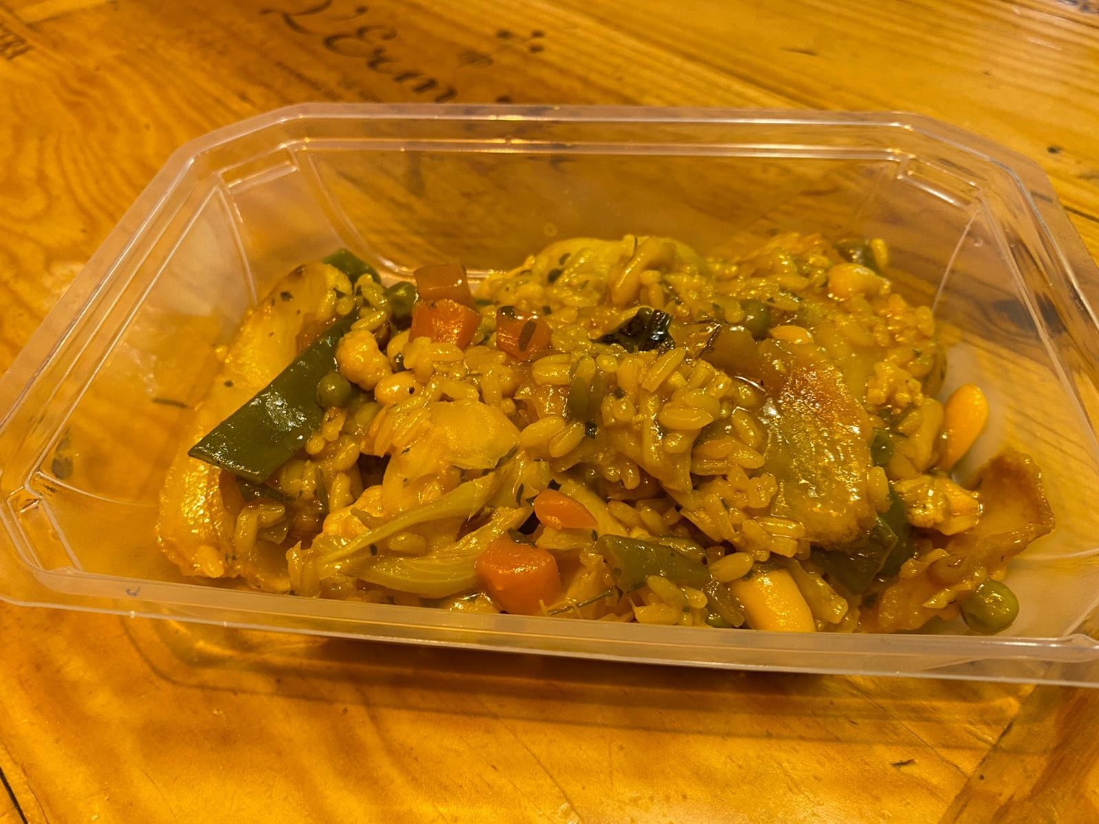 Empedrao con Verduras y Bacalao