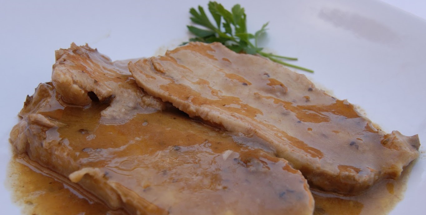 Solomillo de Cerdo en su Jugo con Patatas