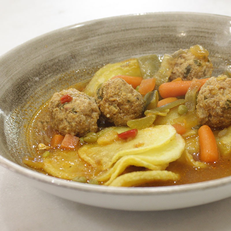 Albóndigas A La Jardinera